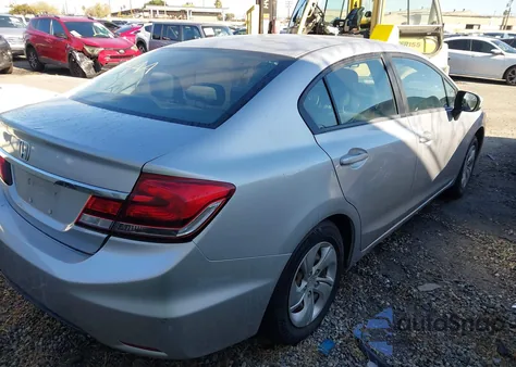 2015 Honda Civic Lx из США, поврежденный, VIN 19XFB2F50FE273748